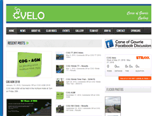 Tablet Screenshot of cogvelo.co.uk